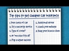 Top tips for getting a cheaper car insurance quote - A Confused.com guide