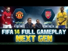 Fifa 14 | FULL Next Gen Gameplay | Manchester United vs. Arsenal | by PatrickHDxGaming