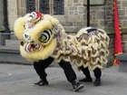 Chinese New Year Lion Dance, Durham Market Place, Year of the Snake (2013)