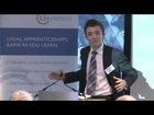 Level 3 Advanced Apprenticeship in Legal Services Launch - Will McGregor, Legal Apprentice