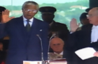 1994: Nelson Mandela Sworn in As President of South Africa