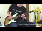 Teenage Kicks - The Undertones | Guitar Solo by Iwan Bond | Bath Guitar School