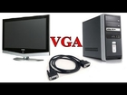 How to Connect your PC to Your LCD TV with a VGA Cable