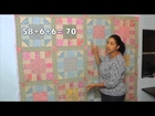 Victorian Modern Quilt Along- Video #5- Backing, Batting and Binding options