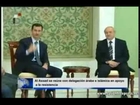 12_10_2013 ~ Noticias de Siria (ESP) ~ al-Assad reúne delegación Árabe de Apoyo a Resistencia