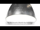 150w High Bay LED Light Unit with COB LED Technology 14492 Lumens