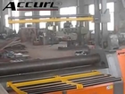 Export To Europe CNC 4 Roller Rolling Machine with Hydraulic Side Support & Vertical Support