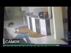 Man In Waiting Room Has a Close Call