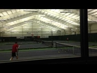 Brooke Playing Tennis