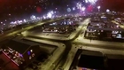 Feu d'artifice du Nouvel An en Islande, filmé au Drone/GoPro