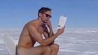Alexander Skarsgard Poses Naked at the South Pole