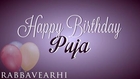 Puja's Birthday VM!