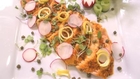 How to make roasted salmon with lemon dill sauce