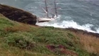 Tall ship hits rocks off Irish coast