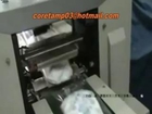 Automatic nappies packaging machine